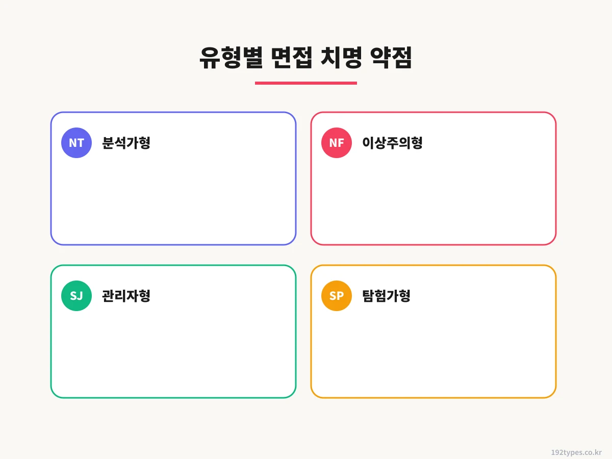 NF 면접 약점 보완 — 구체 성과·숫자 정리법